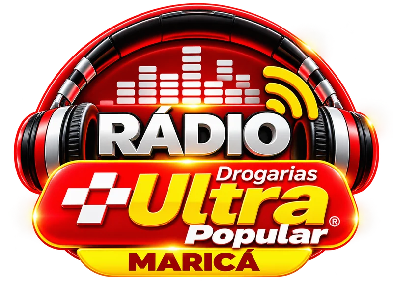 Logo da Rádio Ultra Popular Maricá
